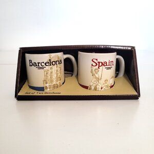 Starbucks Barcelona & Spain Global Icon Collector Demitasse 3 oz - NEW